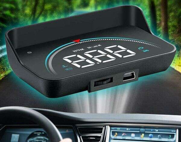 HD display projektor do auta